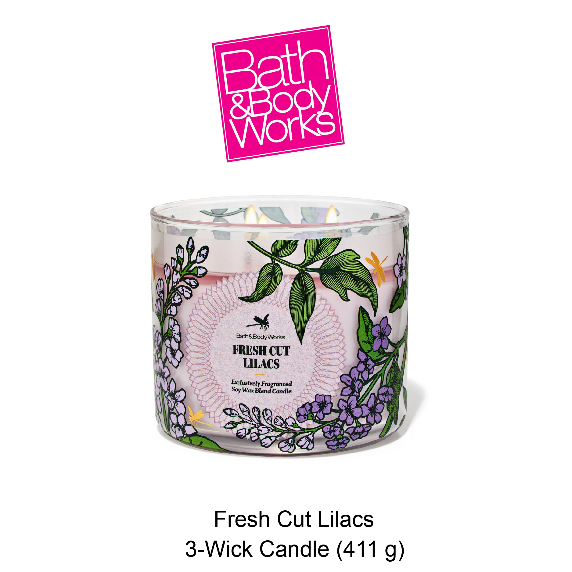 BB 3-Wick Candle June-30-2025-01 Fresh Cut Lilacs 3-Wick Candle - Image 1