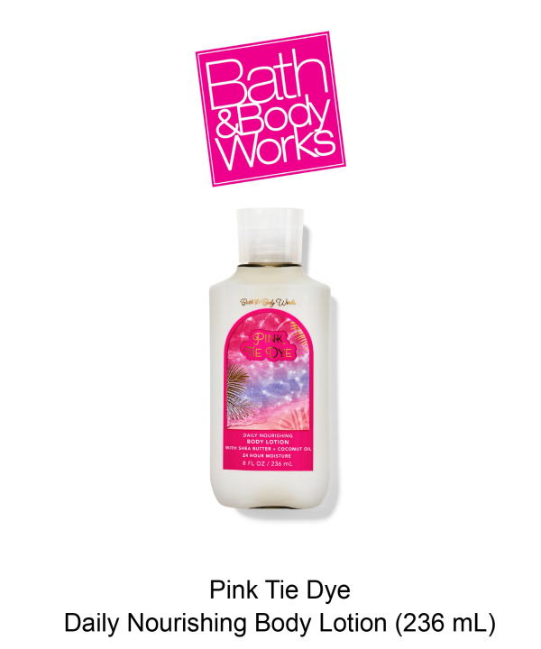 Pink Tie Dye Daily Nourishing Body Lotion
