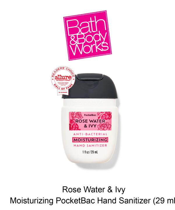 Rose Water & Ivy Moisturizing PocketBac Hand Sanitizer