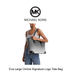 Eva Large Ombré Signature Logo Tote Bag - Image 3