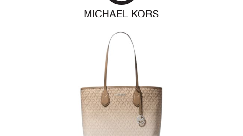 Eva Large Ombré Signature Logo Tote Bag