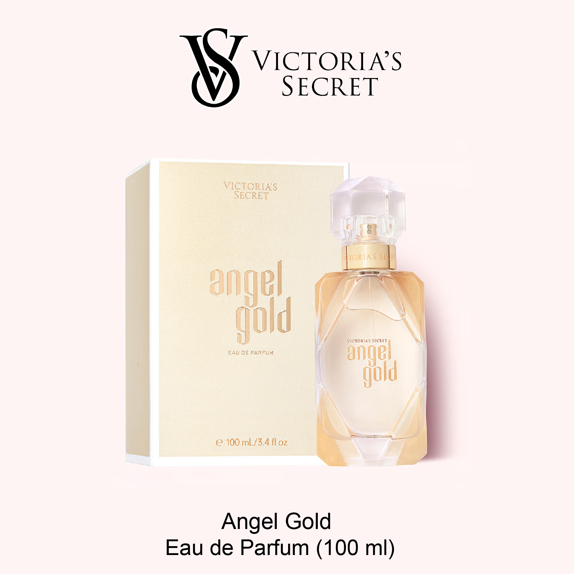 VS EDP (100ml) July-02-2025-01 FINE FRAGRANCE Angel Gold Eau de Parfum - Image 1