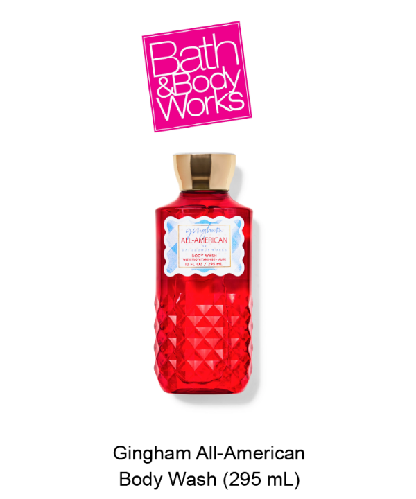 Gingham All-American Shower Gel