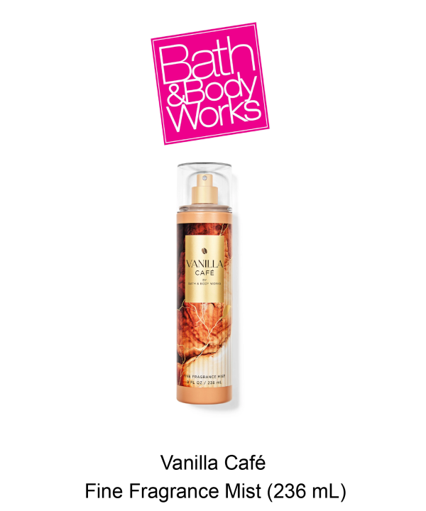 Vanilla Café Fine Fragrance Mist