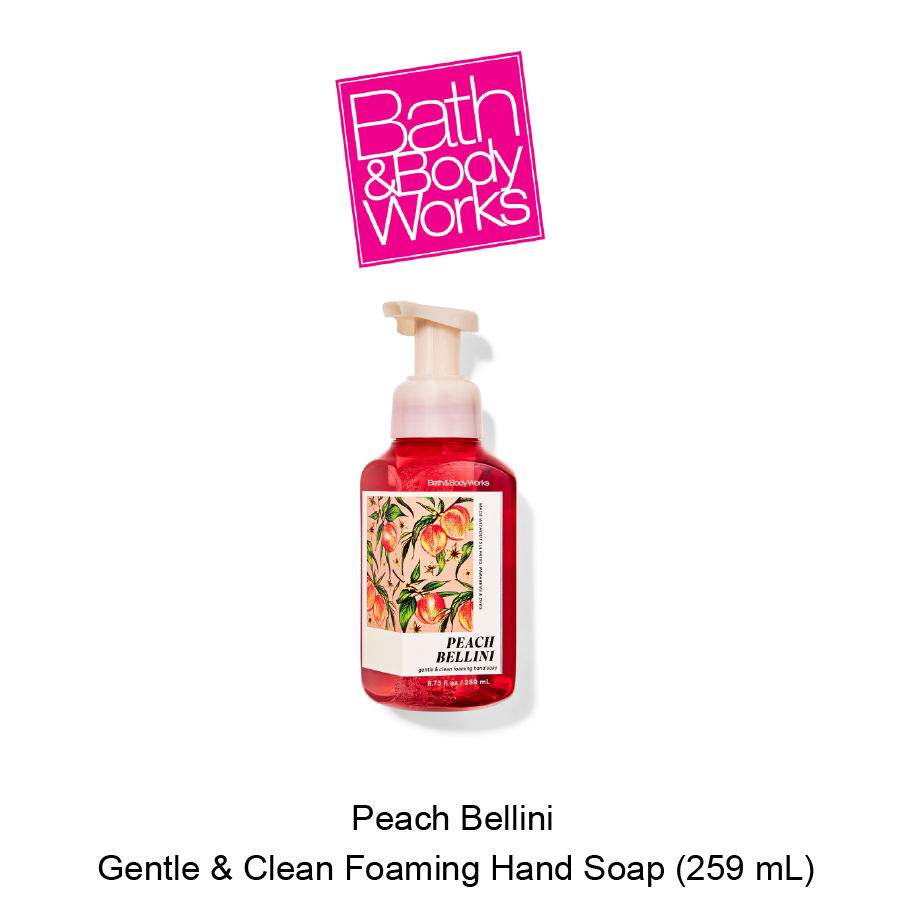 BB Gentle & Clean Foaming Hand Soap Aug-17-2025-11 Peach Bellini Gentle & Clean Foaming Hand Soap - Image 1