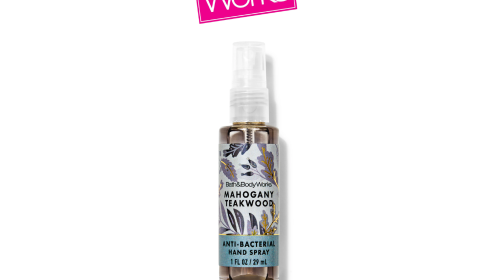 Mahogany Teakwood Hand Sanitizer Spray