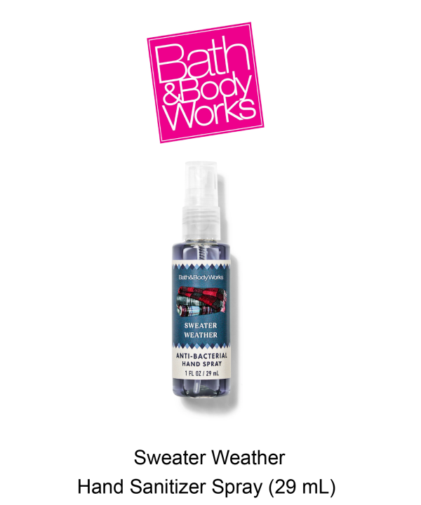 Sweater Weather Hand Sanitizer Spray