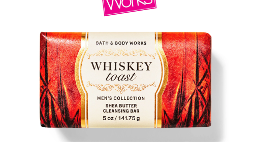 Men's Whiskey Toast Shea Butter Cleansing Bar