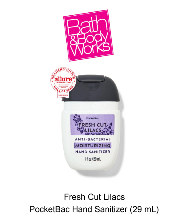 Fresh Cut Lilacs PocketBac Hand Sanitizer