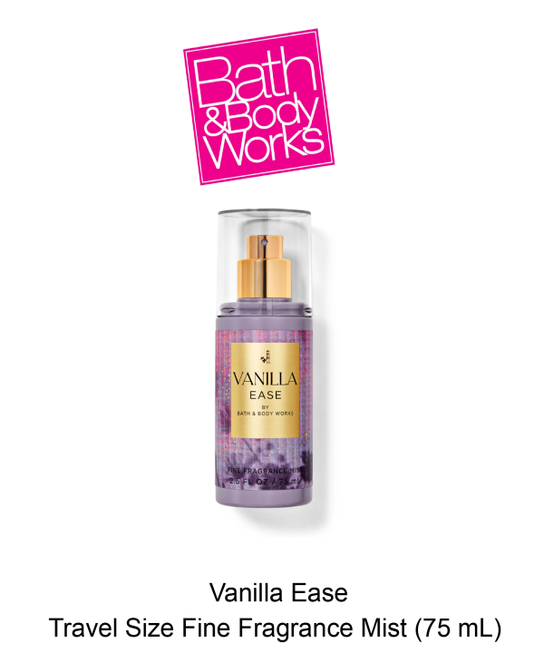 Vanilla Ease Travel Size Fine Fragrance Mist