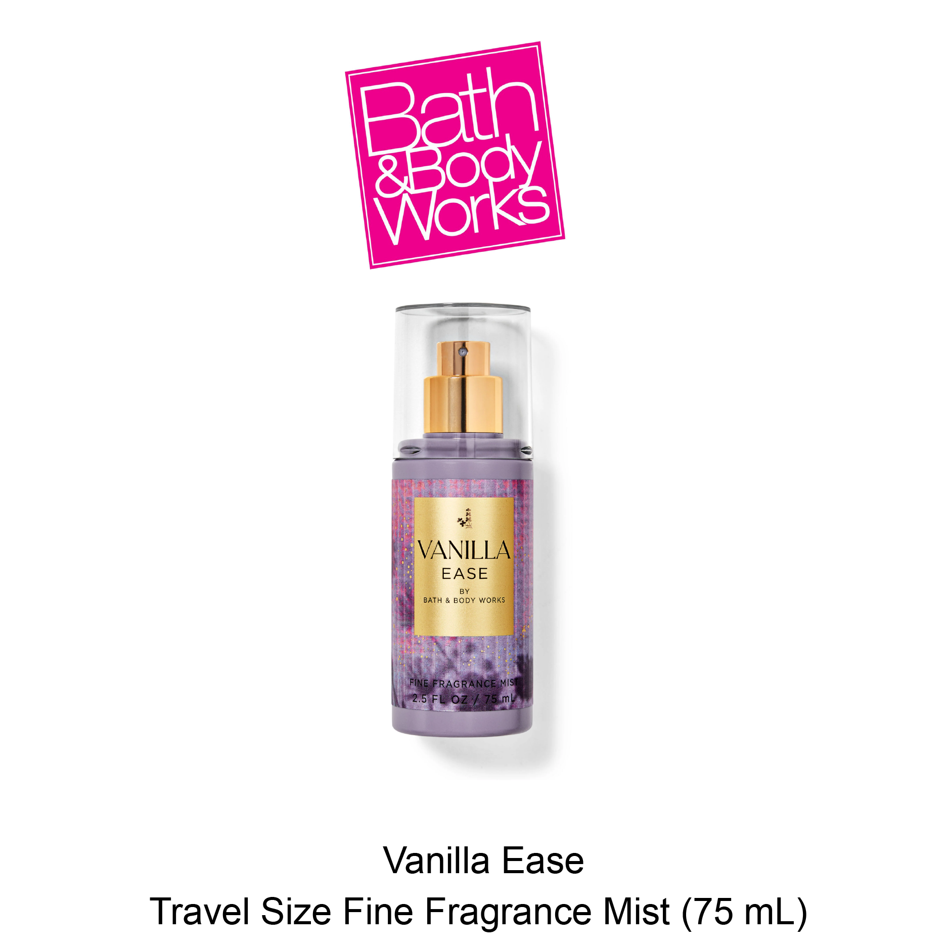 Vanilla Ease Travel Size Fine Fragrance Mist - Turacobd
