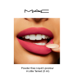 POWDER KISS LIQUID LIPCOLOUR- A LITTLE TAMED - Image 3
