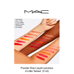 POWDER KISS LIQUID LIPCOLOUR- A LITTLE TAMED - Image 6