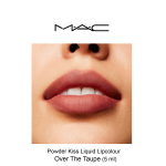 POWDER KISS LIQUID LIPCOLOUR- OVER THE TAUPE - Image 4