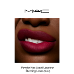 POWDER KISS LIQUID LIPCOLOUR- BURNING LOVE - Image 5