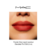 POWDER KISS LIQUID LIPCOLOUR- DEVOTED TO CHILI - Image 3