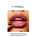 POWDER KISS LIQUID LIPCOLOUR- MORE THE MEHR-IER - Image 3