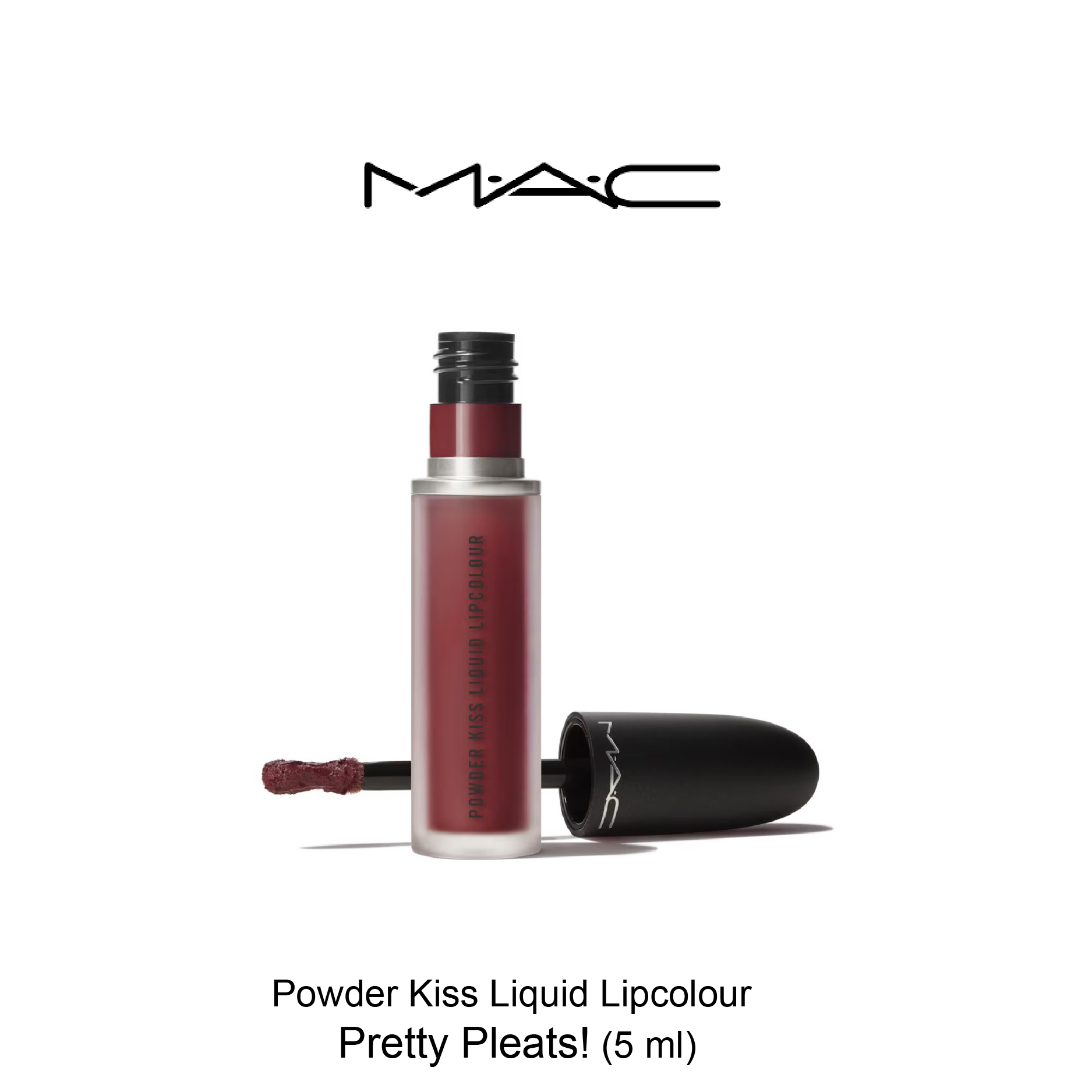 MAC Powder Kiss Liquid Lipcolour Aug-05-2025-84 POWDER KISS LIQUID LIPCOLOUR- PRETTY PLEATS! - Image 1