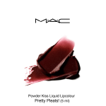 POWDER KISS LIQUID LIPCOLOUR- PRETTY PLEATS! - Image 2