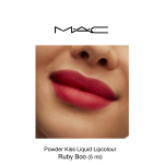 POWDER KISS LIQUID LIPCOLOUR- RUBY BOO - Image 3