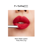 RETRO MATTE LIPSTICK- RUBY WOO - Image 4