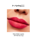 RETRO MATTE LIPSTICK- ALL FIRED UP - Image 3