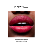 RETRO MATTE LIPSTICK- ALL FIRED UP - Image 5
