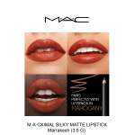 M·A·CXIMAL SILKY MATTE LIPSTICK- MARRAKESH - Image 4