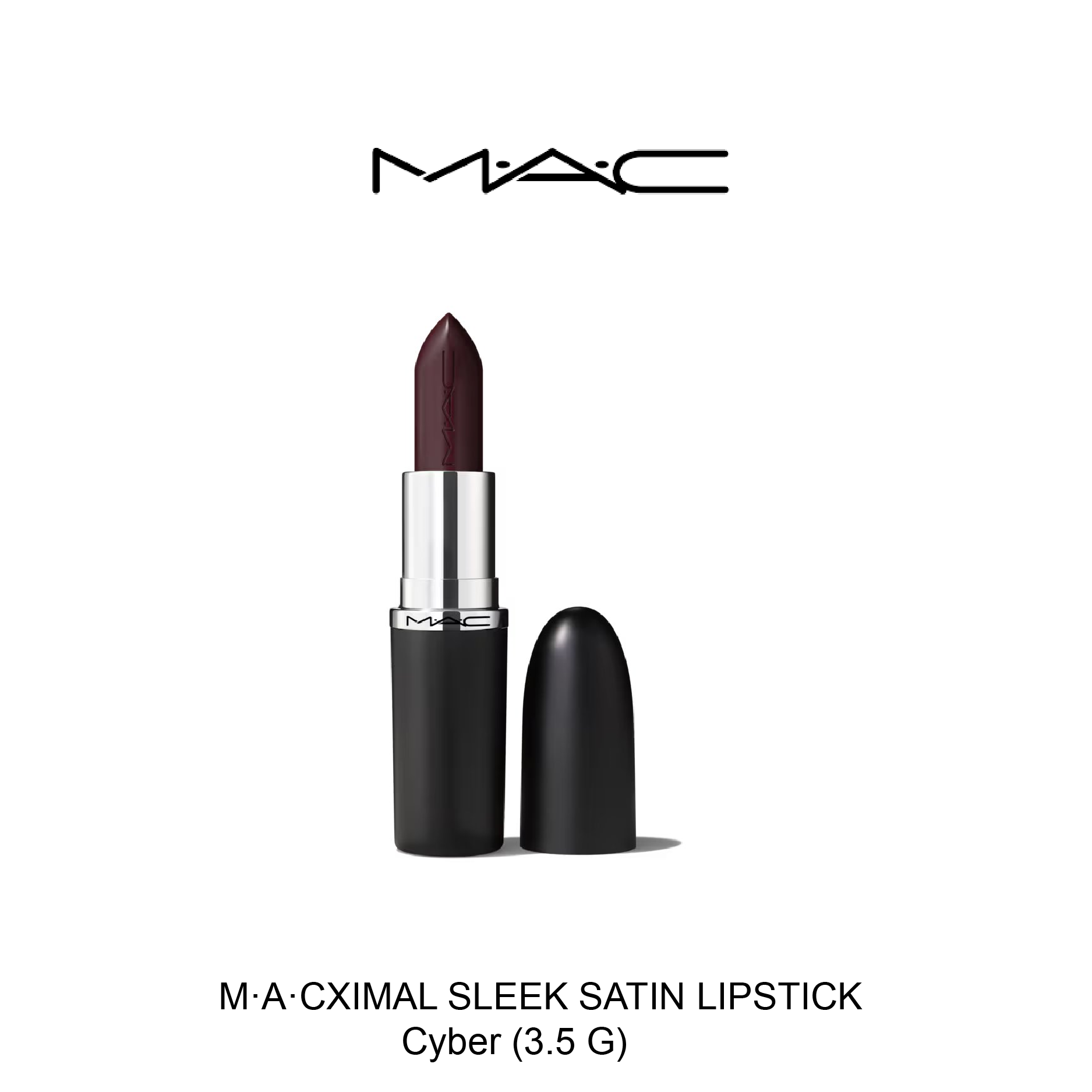 M·A·CXIMAL SLEEK SATIN LIPSTICK Aug-05-2025-05 M.A.CXIMAL SLEEK SATIN LIPSTICK - CYBER - Image 1