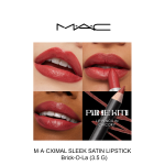 M.A.CXIMAL SLEEK SATIN LIPSTICK - BRICK-O-LA - Image 4