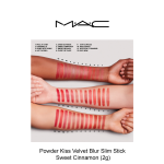POWDER KISS VELVET BLUR SLIM STICK- SWEET CINNAMON - Image 3