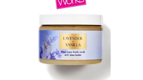 Aromatherapy Lavender Vanilla Shea Sugar Body Scrub