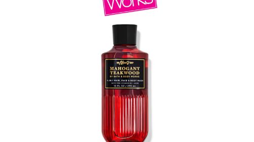 Mens Mahogany Teakwood 3-in-1 Hair, Face & Body Wash