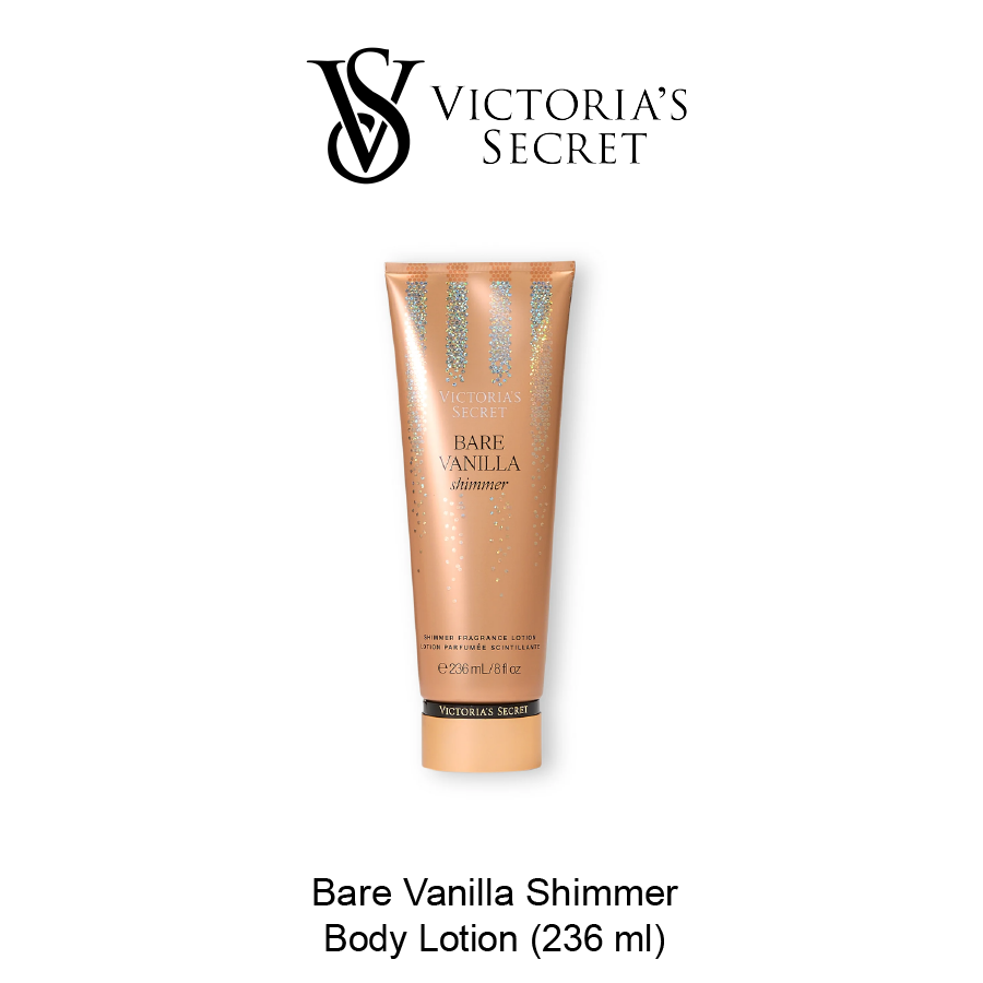 VS Body Lotion Sept-14-2025-01 BODY FRAGRANCE Bare Vanilla Shimmer Fragrance Lotion - Image 1