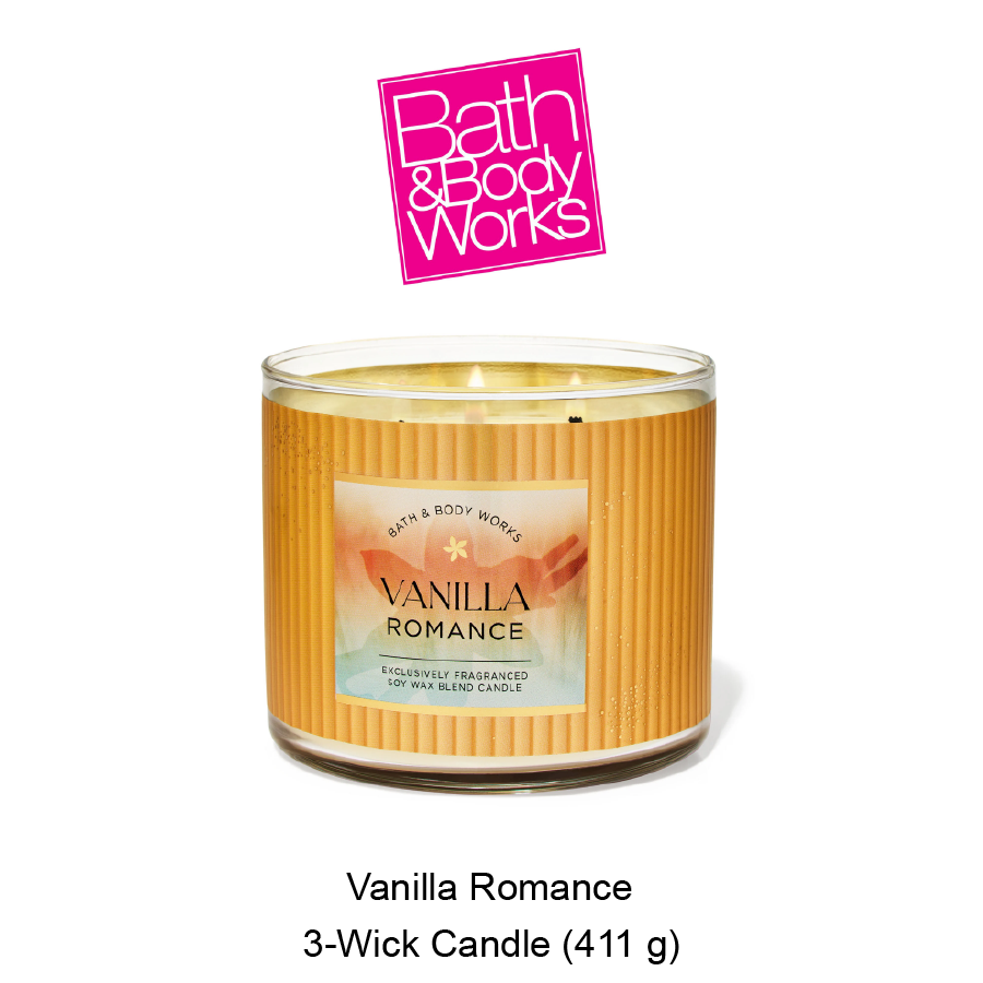 BB 3-Wick Candle Oct-09-2025-09 Vanilla Romance 3-Wick Candle - Image 1