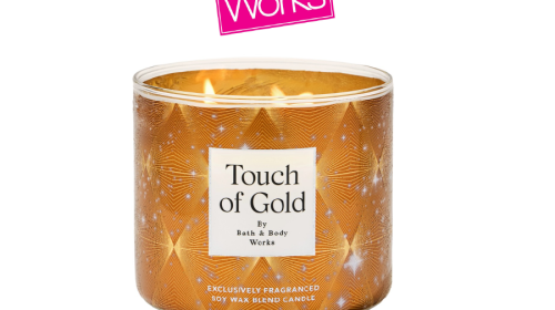 Touch of Gold 3-Wick Candle