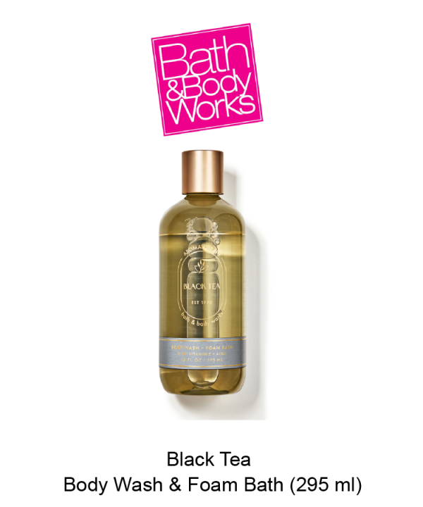 Aromatherapy Black Tea Body Wash & Foam Bath