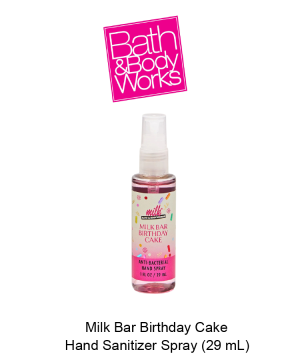 Milk Bar Birthday Cake Hand Sanitizer Spray
