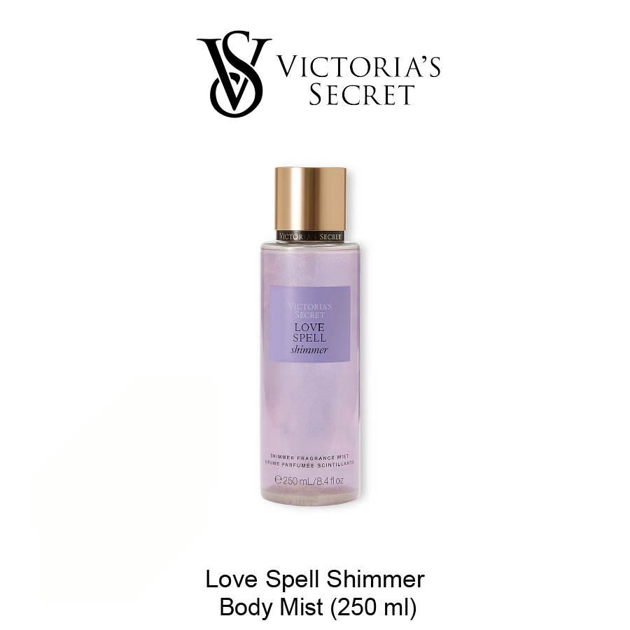 VS Body Mist Oct-14-2025-01 Love Spell Shimmer Body Mist - Image 1