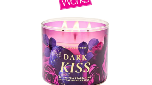 Dark Kiss 3-Wick Candle