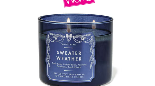 White Barn Sweater Weather 3-Wick Candle