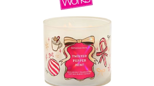 Twisted Peppermint 3-Wick Candle