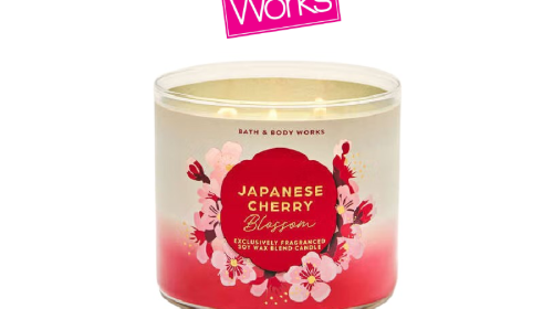 Japanese Cherry Blossom 3-Wick Candle