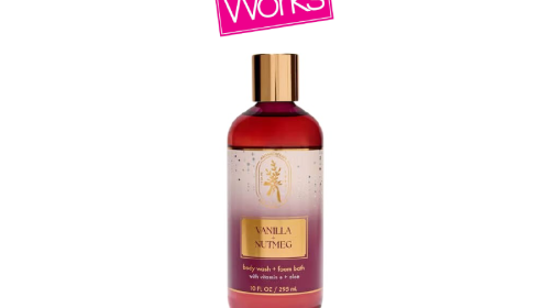 Vanilla Nutmeg Body Wash & Foam Bath