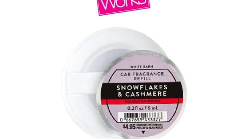 Snowflakes & Cashmere Car Fragrance Refill