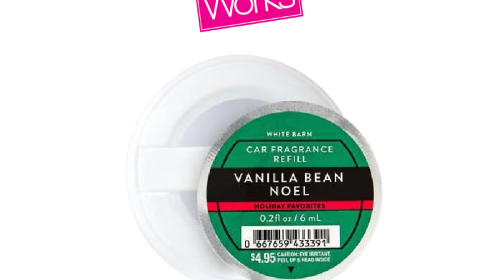 Vanilla Bean Noel Car Fragrance Refill