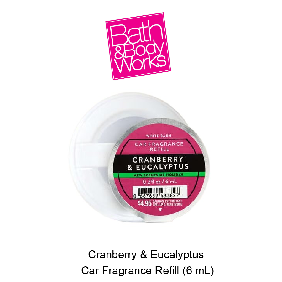 BB Car Fragrance Refill Nov-06-2025-04 Cranberry & Eucalyptus Car Fragrance Refill - Image 1