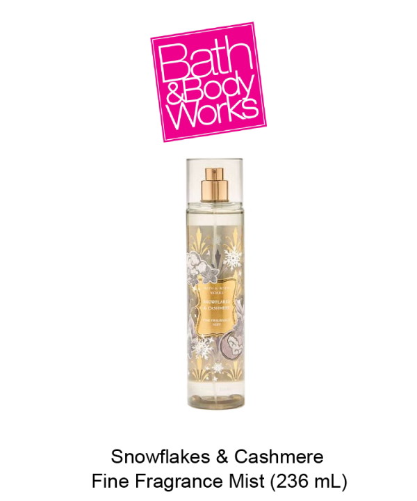 Snowflakes & Cashmere  Fine Fragrance Mist