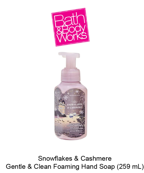 Snowflakes & Cashmere Gentle & Clean Foaming Hand Soap