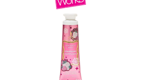 Strawberry Snowflakes Hand Cream
